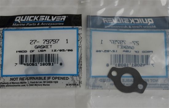 Picture of 27-79797 1 Gasket Exhaust Hsng Outboard Mercury OEM