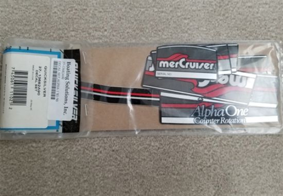 Picture of Mercury OEM 37-13682A90 Decal Set Alpha 1 83-90