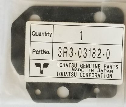 Picture of 3R3031820M Gasket Carburetor Cover Nissan Tohatsu Outboards